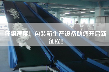 狂飆速度！包裝箱生產設備助您開啟新征程！