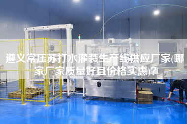 遵義常壓蘇打水灌裝生產(chǎn)線供應廠家(哪家廠家質(zhì)量好且價格實惠)？