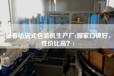 長(zhǎng)春給袋式包裝機(jī)生產(chǎn)廠(哪家口碑好，性?xún)r(jià)比高？)