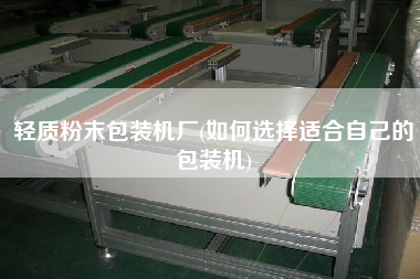 輕質(zhì)粉末包裝機(jī)廠(chǎng)(如何選擇適合自己的包裝機(jī))