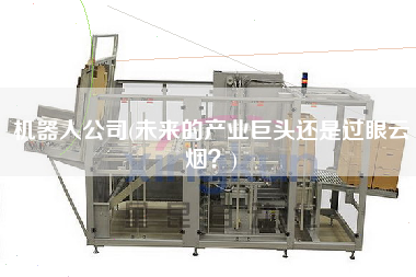 機(jī)器人公司(未來的產(chǎn)業(yè)巨頭還是過眼云煙？)