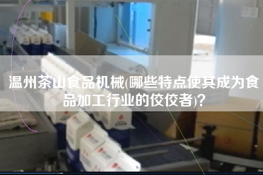 溫州茶山食品機(jī)械(哪些特點(diǎn)使其成為食品加工行業(yè)的佼佼者)？