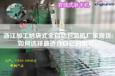 浙江加工給袋式全自動包裝機(jī)廠家現(xiàn)貨(如何選擇z適合自己的型號)。