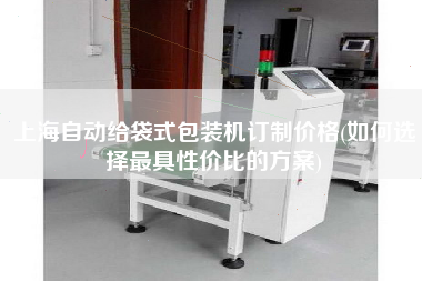 上海自動給袋式包裝機(jī)訂制價格(如何選擇z具性價比的方案)